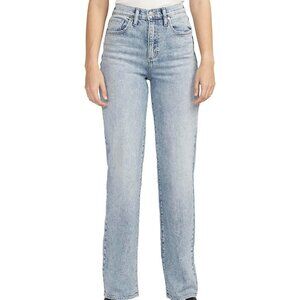 NWT Silver Jeans High Rise Highly Desirable Trouser In Indigo 33 Inch